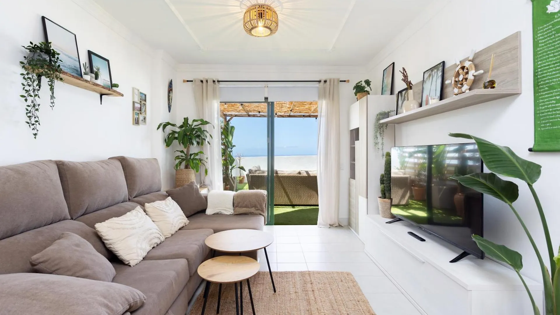 아파트 Acogedor Apartamento Con Vistas Al Mar En Costa Adeje